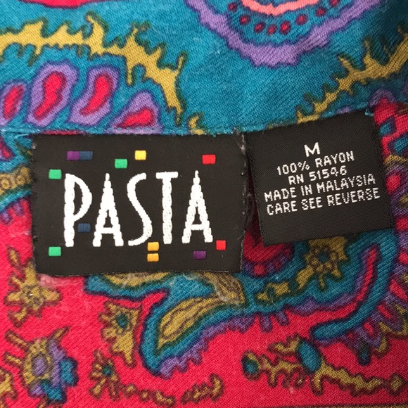 Vintage 80’s Button Down Long Sleeve Shirt M - Picture 3 of 4